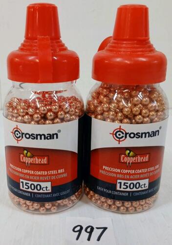 BBS: APPROX 3000X CROSMAN COPPERHEAD BB PELLETS