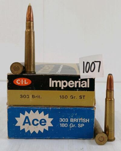AMMO: 39X IMPERIAL & ACE .303BRIT - 180GR