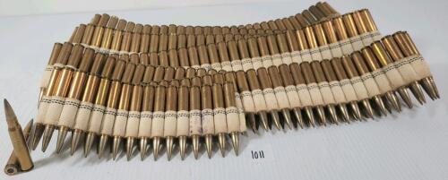 AMMO: APPROX 250X SWEDISH 8X63 SURPLUS MG W/ BELT