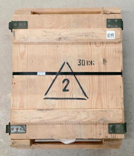 AMMO: CRATE OF ROMANIAN MILITARY 8MM MAUSER