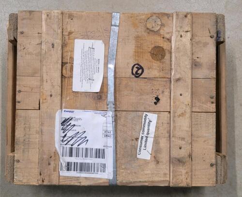AMMO: QTY OF MILITARY ISSUE 7.62X54R - APPROX 57LBS - SEALED CRATE