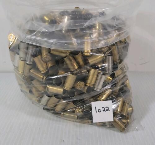 BRASS: QTY OF MIXED .40 S&W - 9.5LBS