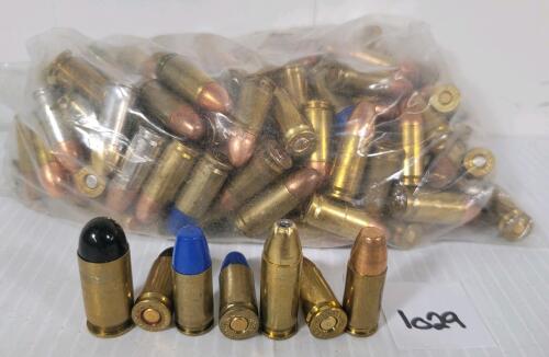 AMMO: QTY OF MIXED 9MM LUGER - 5.5LBS