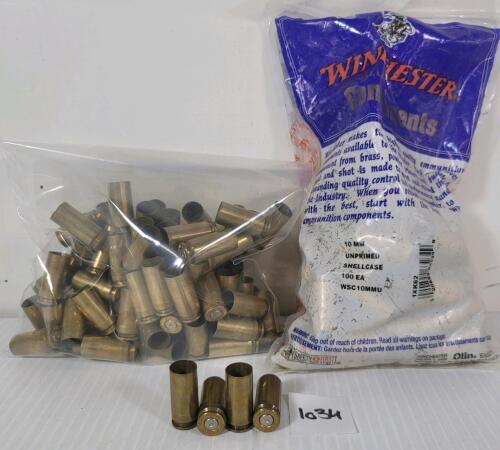 BRASS: 194X MIXED 10MM AUTO - INCL UNPRIMED