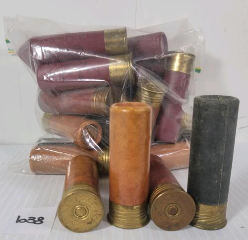 AMMO: 26X MIXED 10 & 12GA - 2 3/4 & 3IN - #4, 5 & 6 SHOT - INCL PAPER LABELS