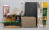 JOB LOT - MISC GUN CLEANING TOOLS - REMINGTON REM OIL, OUTERS GUN OIL, BRUSHES, ETC