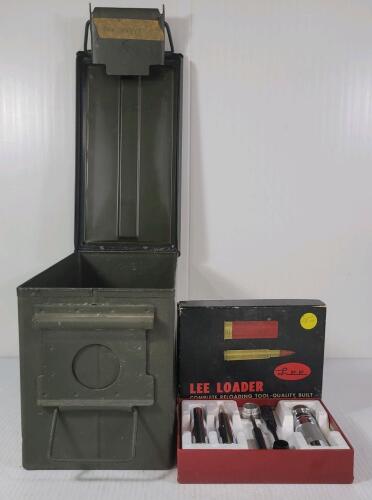 LOT OF 2 - LEE LOADER 12GA KIT & AMMO BOX