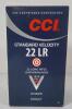 AMMO: 500X CCI STANDARD .22 LR - 40GR - LEAD RN - SEALED