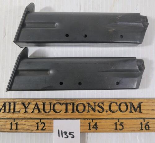 LOT OF 2 - UNKNOWN .40 S&W MAGAZINES - PAL REQ.