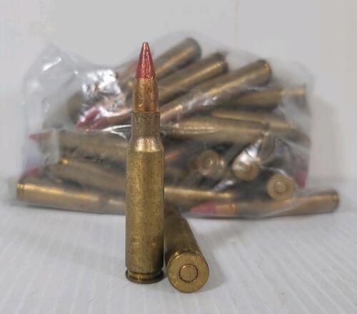 AMMO: 51X MILITARY ISSUE 7.62MM - TRACER(?)
