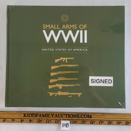 "SMALL ARMS OF WWII U.S.A." BY MCCOLLUM & RUPLEY - HARDCOVER BOOK - SIGND