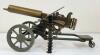 LOT OF 3 - ASIO ELEPHANT MAXIM GUN MODEL, MODEL FIREARM PINS & IV8888 FLASK - 3